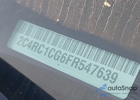 2015 Chrysler Town & Country Touring-L from USA, damaged, VIN 2C4RC1CG6FR547639